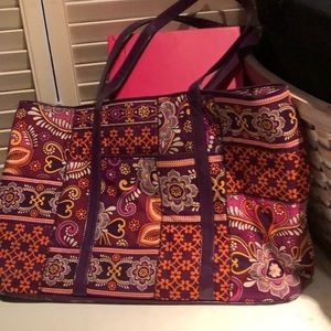 Vera Bradley’s Safari Sunset retired pattern tote.